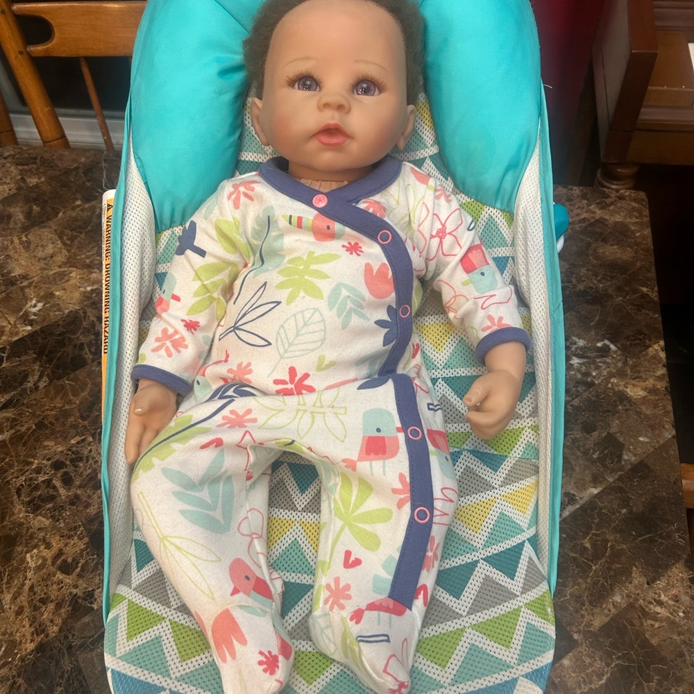 Reborn Doll with Colorful Outfit